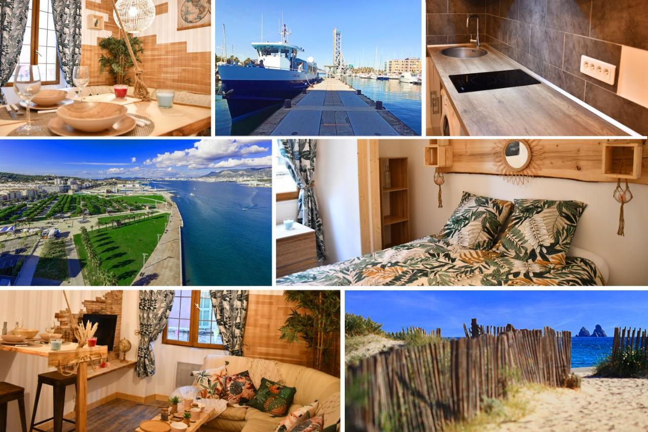 Le Cabanon H24,Atypique,Cosy,Port,Plage,Wifi,Netflix La Seyne-sur-Mer Bagian luar foto