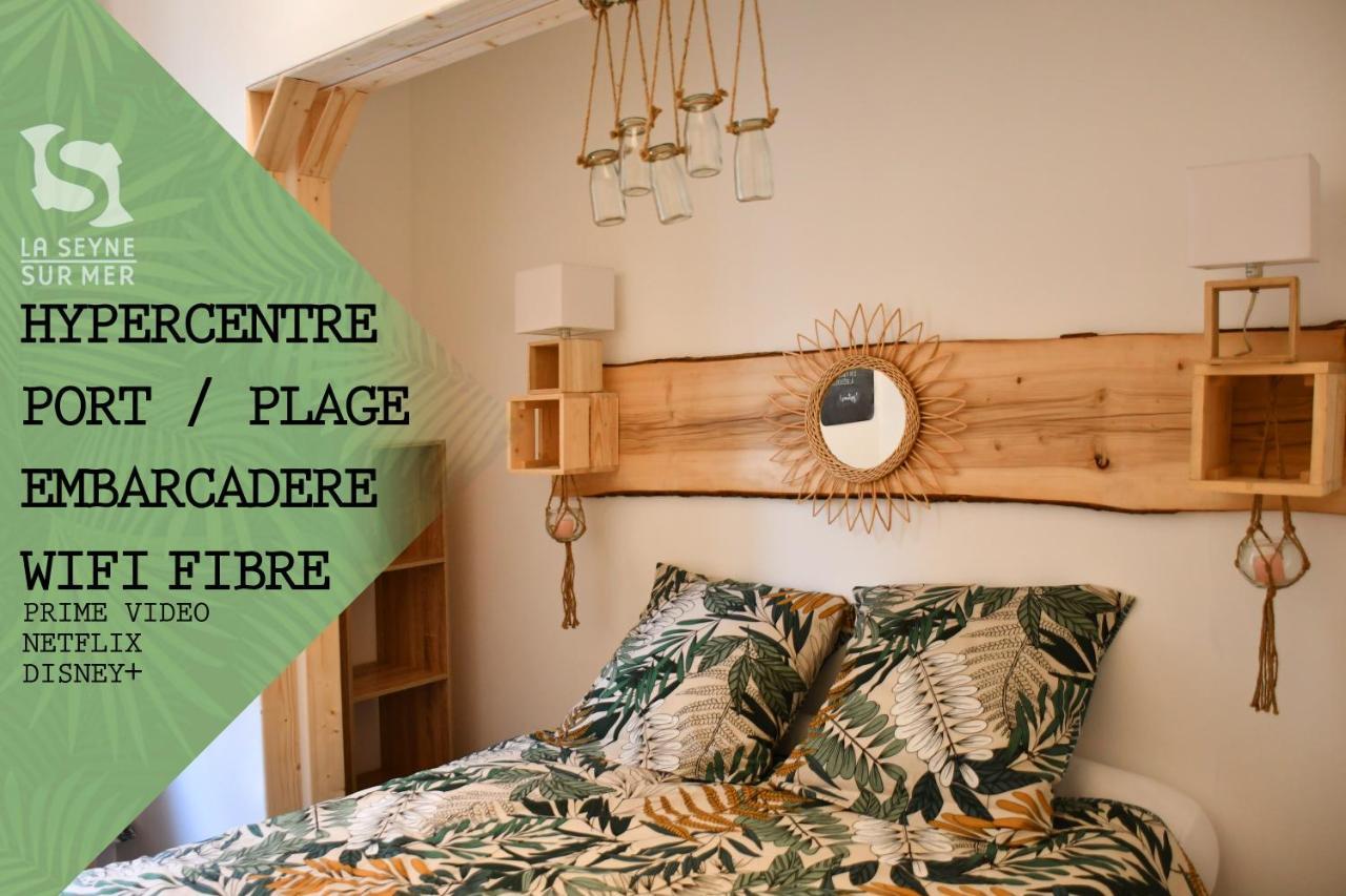 Le Cabanon H24,Atypique,Cosy,Port,Plage,Wifi,Netflix La Seyne-sur-Mer Bagian luar foto